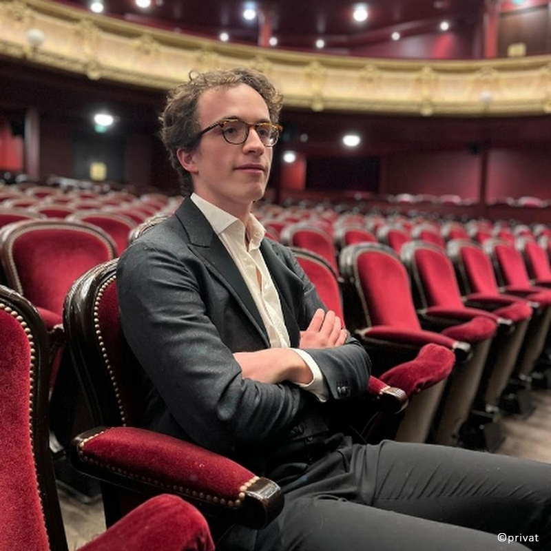 Portrait Liam Ryan-Dugelay im Konzertsaal